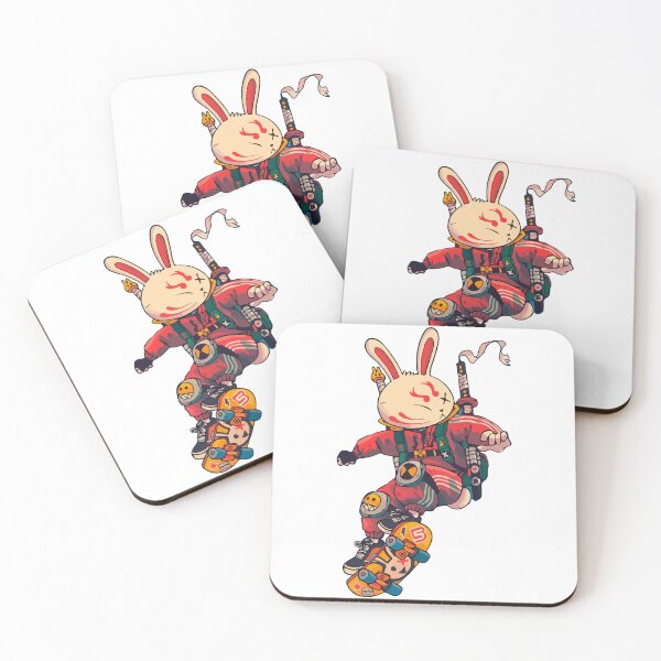 Item preview, Skateboarding Bunny designed and sold by -DEEWOLF-.