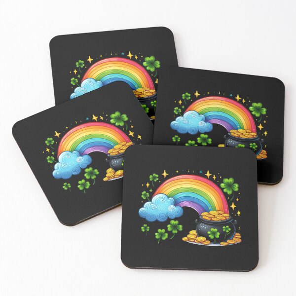 Item preview, Rainbow and Pot of Gold Saint Patricks Day designed and sold by EXON-Publishing.