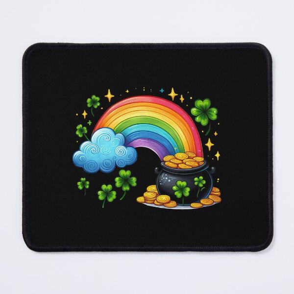 Item preview, Rainbow and Pot of Gold Saint Patricks Day designed and sold by EXON-Publishing.