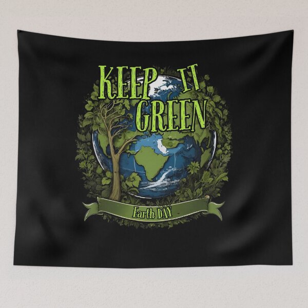 Item preview, Keep it GREEN Earth Day celebration design designed and sold by Jt41.