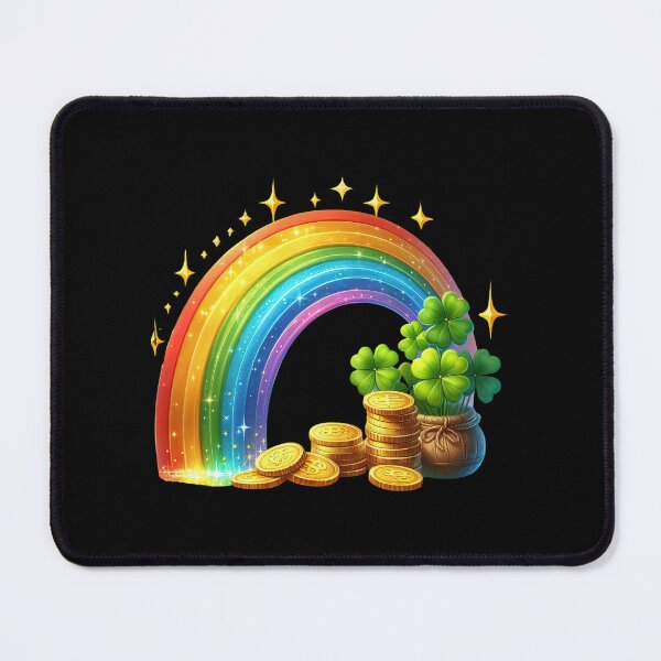 Item preview, Rainbow and Pot of Gold Saint Patricks Day designed and sold by EXON-Publishing.