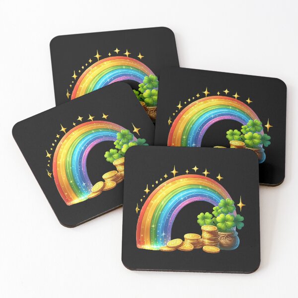 Item preview, Rainbow and Pot of Gold Saint Patricks Day designed and sold by EXON-Publishing.