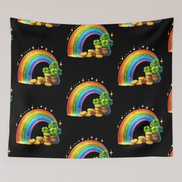 Item preview, Rainbow and Pot of Gold Saint Patricks Day designed and sold by EXON-Publishing.