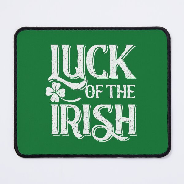 Item preview, Saint Patrick Luck of the Irish White Vintage designed and sold by wolfkin-design.