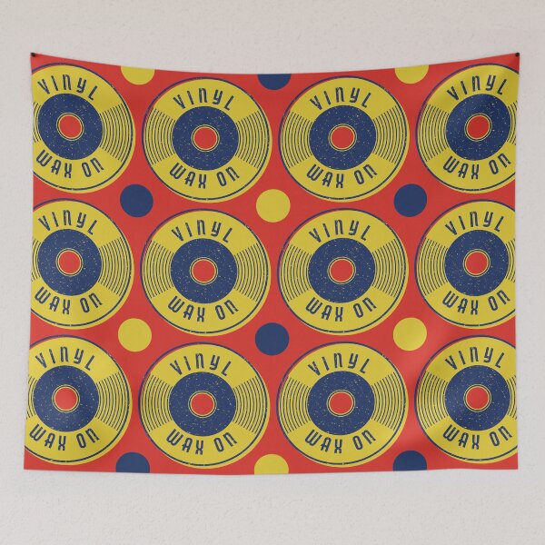 Item preview, Vinyl Wax On designed and sold by wickedpretty.
