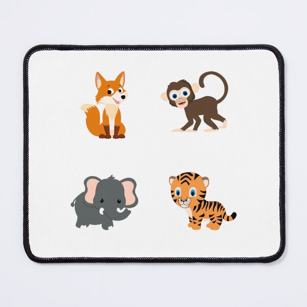 Item preview, small and adorable wild animals designed and sold by huape.