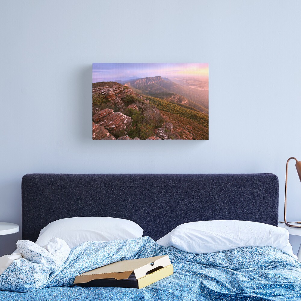 Redmans Bluff from Mt William, Grampians, Australia Canvas Print