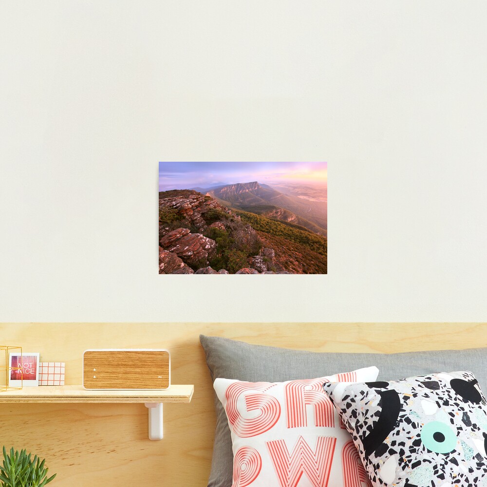 Redmans Bluff from Mt William, Grampians, Australia Photographic Print
