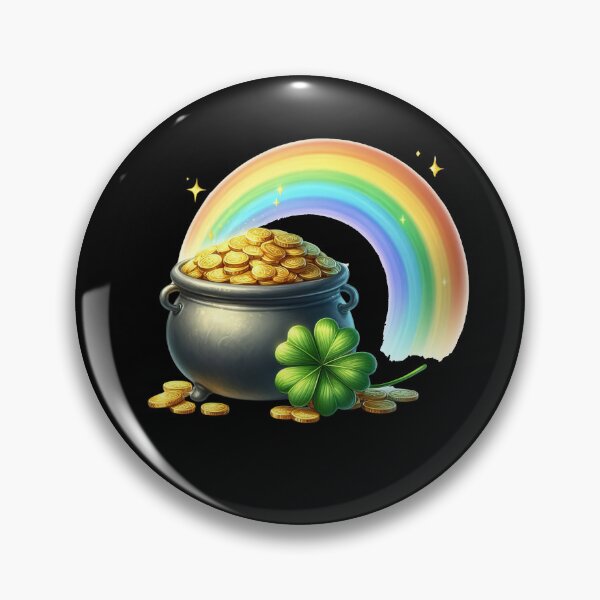 Item preview, Rainbow and Pot of Gold Saint Patricks Day designed and sold by EXON-Publishing.