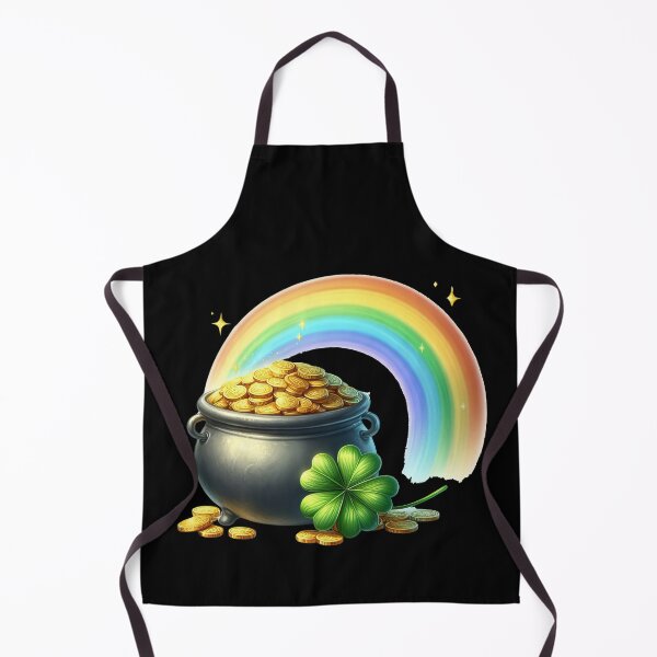 Item preview, Rainbow and Pot of Gold Saint Patricks Day designed and sold by EXON-Publishing.