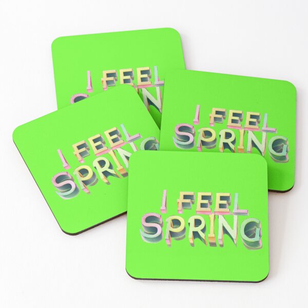 Item preview, Spring text 'I feel spring' designed and sold by Tomasz  Siennicki.