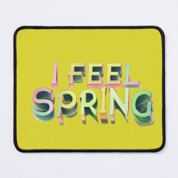 Item preview, Spring text 'I feel spring' designed and sold by Tomasz Siennicki.