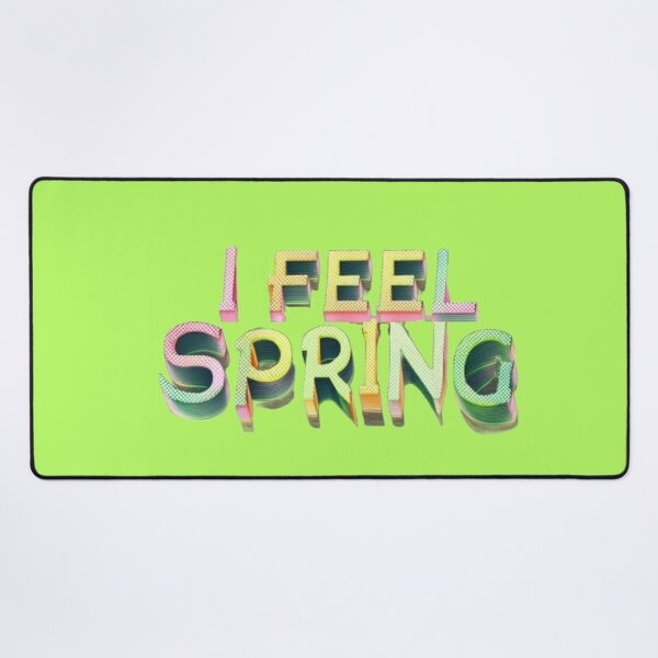 Item preview, Spring text 'I feel spring' designed and sold by Tomasz Siennicki.
