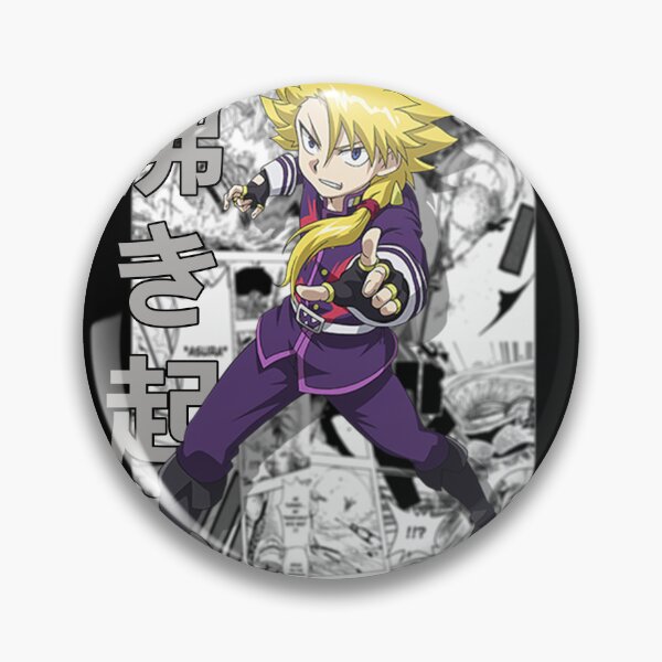 Item preview, Wakiya Murasaki Beyblade Burst Manga Backdrop Design designed and sold by Wafusaurus.