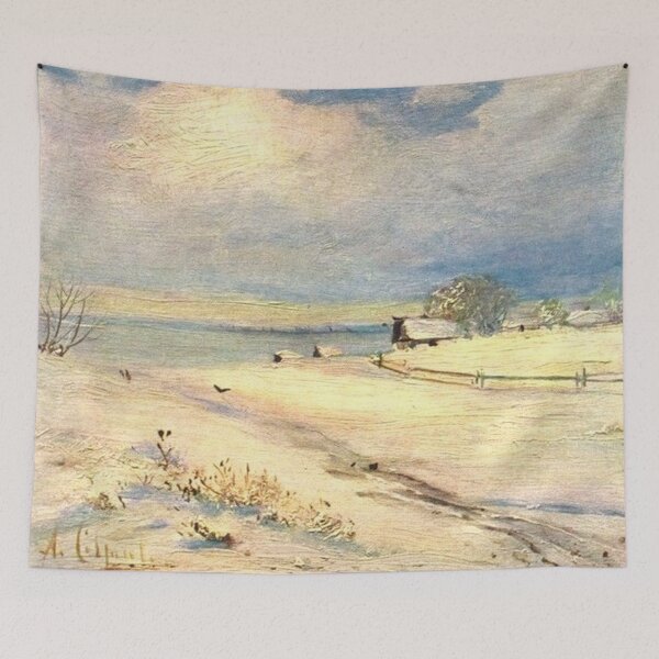 Item preview, Winter Landscape by Savrasov designed and sold by tomorrowsart.