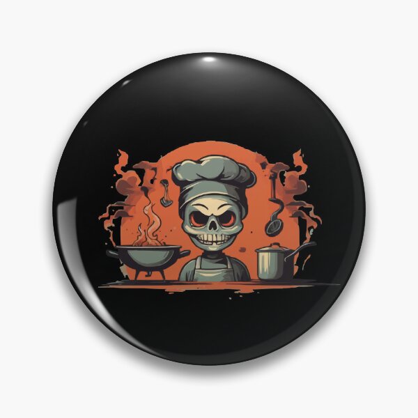 Item preview, scary chef designed and sold by asmaa gamal.