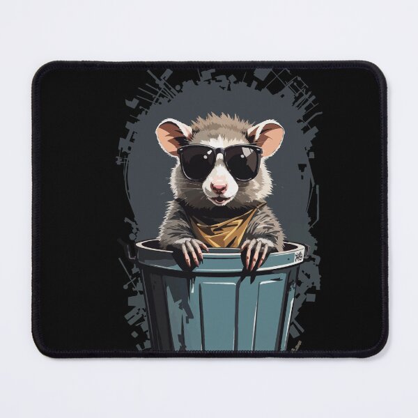 Item preview, Cool opossum Funny garbage can residents designed and sold by LuminOrb.