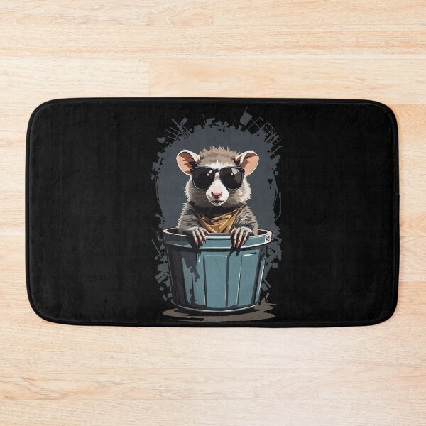 Item preview, Cool opossum Funny garbage can residents designed and sold by LuminOrb.