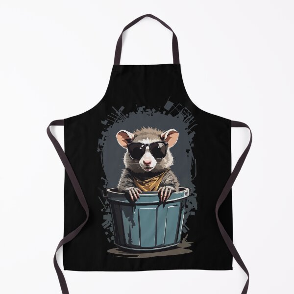 Item preview, Cool opossum Funny garbage can residents designed and sold by LuminOrb.