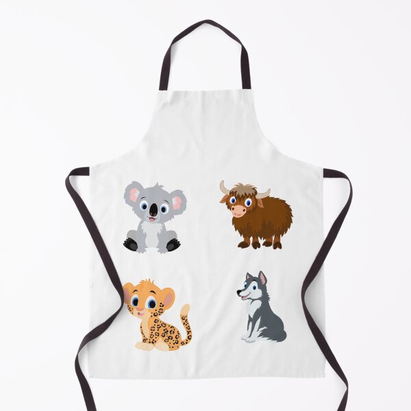 Item preview, cute wild animals to accompany you during your day designed and sold by huape.