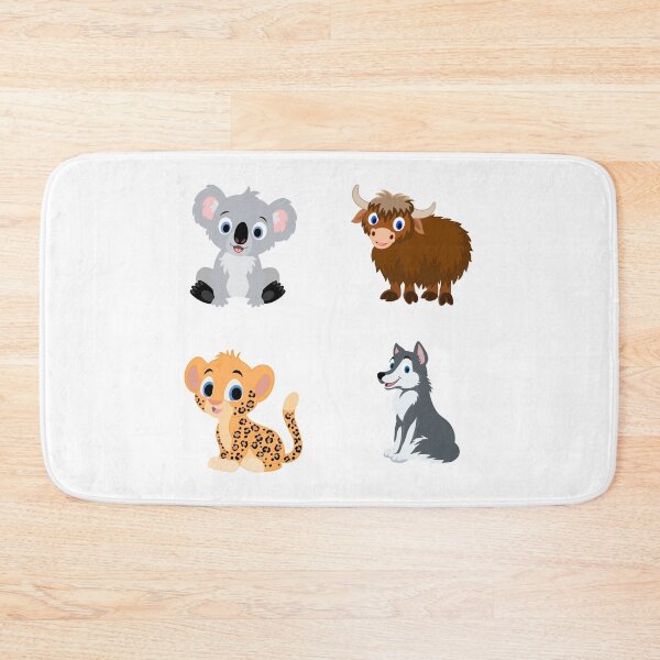 Item preview, cute wild animals to accompany you during your day designed and sold by huape.