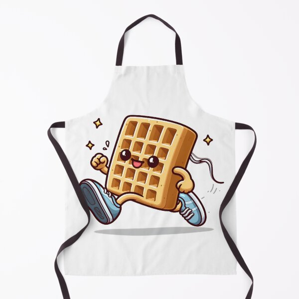 Item preview, Kawaii Waffle With Sneakers designed and sold by CanvasCutie.