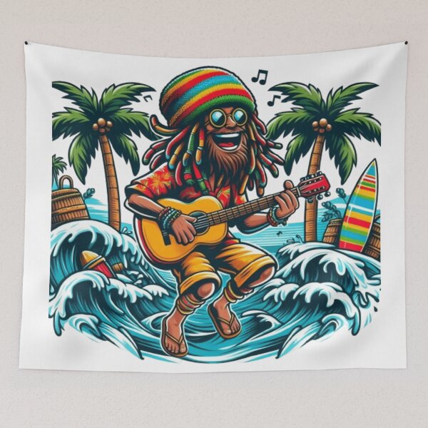Item preview, “Chillin’ Rasta Vibes” designed and sold by DarkSideArtz.