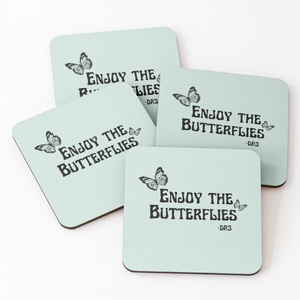 Item preview, Enjoy the Butterflies quote designed and sold by YonivanL.