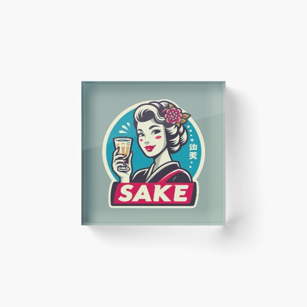 Artikelvorschau, Retro Beverage - Sake entworfen und verkauft von MugshotsAndMore.