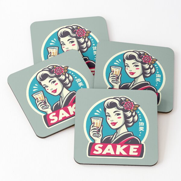 Artikelvorschau, Retro Beverage - Sake entworfen und verkauft von MugshotsAndMore.