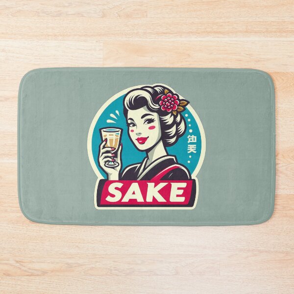 Artikelvorschau, Retro Beverage - Sake entworfen und verkauft von MugshotsAndMore.