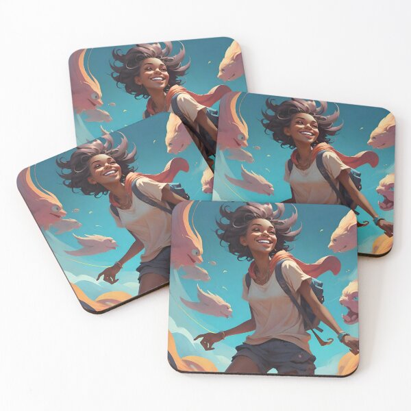 Item preview, "Joyful Spirits in the Wind" designed and sold by MYTHIC PEEL STICKERS.
