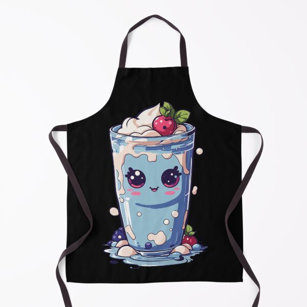 Item preview, Blueberries Cute Milkshake Sweet Fun designed and sold by LuminOrb.
