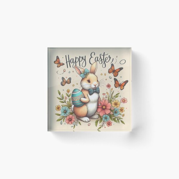 Item preview, Happy Easter Rabbit  designed and sold by Hadebest-Design.