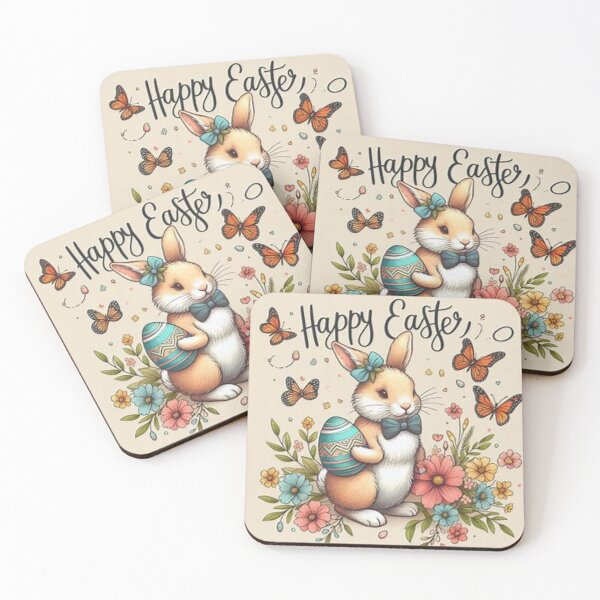 Item preview, Happy Easter Rabbit  designed and sold by Hadebest-Design.
