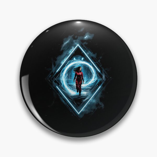 Item preview, Space Traveler Inside a Vortex of Energy - Sci-fi designed and sold by Fenay Designs.