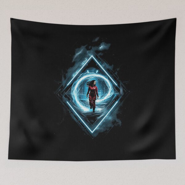 Item preview, Space Traveler Inside a Vortex of Energy - Sci-fi designed and sold by Fenay Designs.