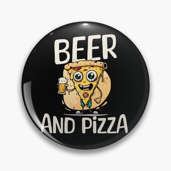 Item preview, Beer and Pizza designed and sold by PeelZinc.