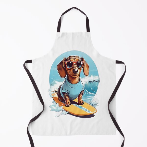Item preview, Surfing Dachshund designed and sold by likbatonboot.