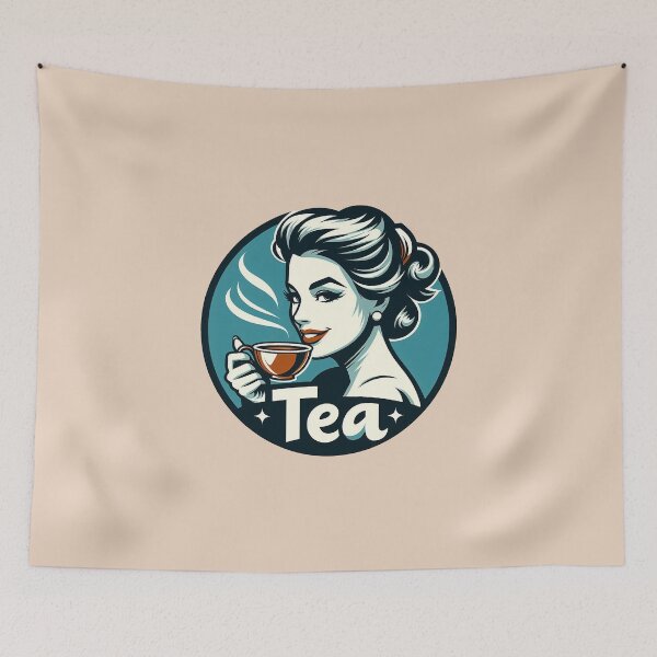 Artikelvorschau, Retro Beverage - Tea entworfen und verkauft von MugshotsAndMore.