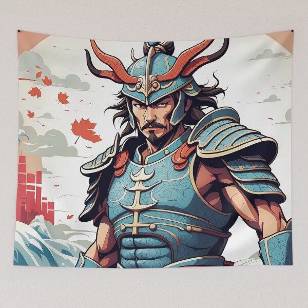 Item preview, Samurai Warrior designed and sold by ArtComixHaven.