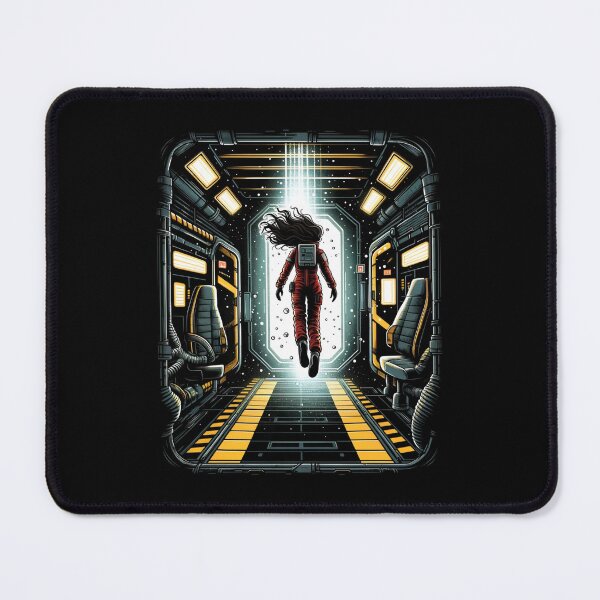 Item preview, Space Traveller in Zero Gravity - Sci-fi designed and sold by Fenay Designs.