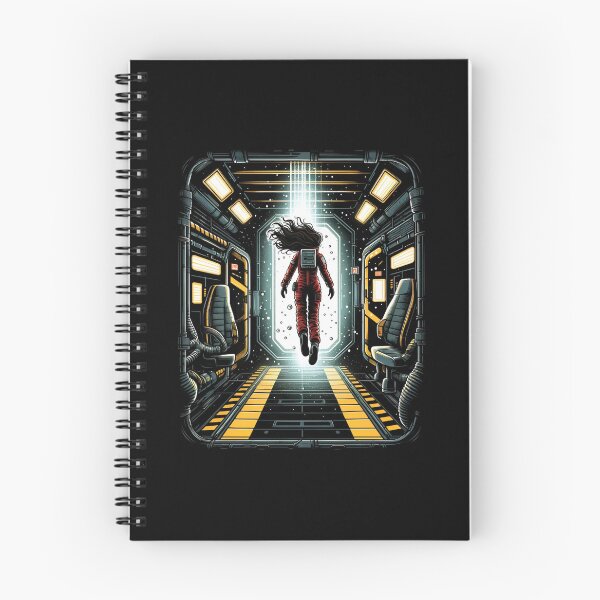 Item preview, Space Traveller in Zero Gravity - Sci-fi designed and sold by Fenay Designs.
