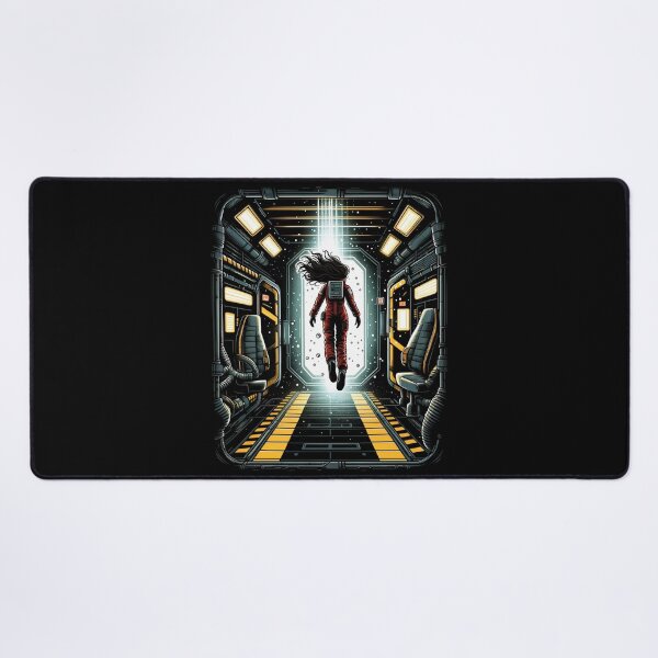 Item preview, Space Traveller in Zero Gravity - Sci-fi designed and sold by Fenay Designs.