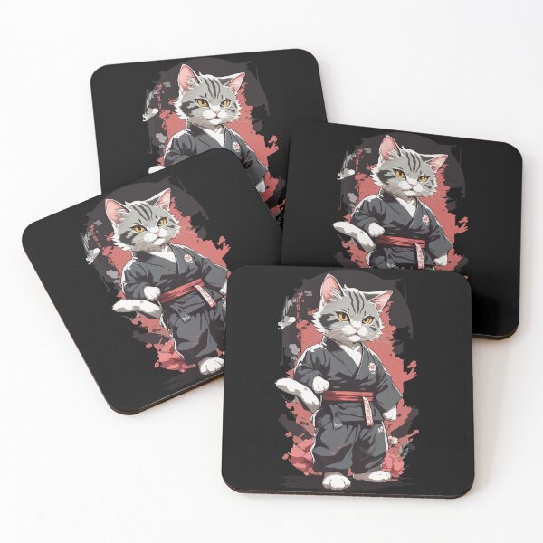 Item preview, Karate Cat Martial Arts Funny Self Defense designed and sold by LuminOrb.