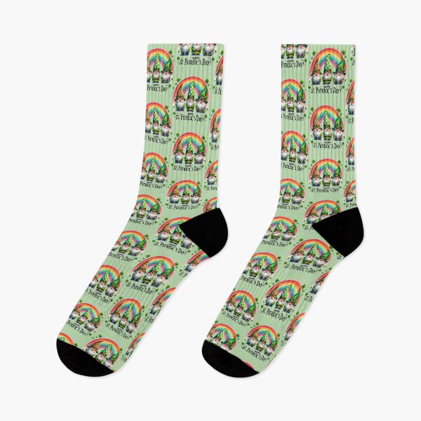 Item preview, Rainbow and Gnomes Happy Saint Patricks Day designed and sold by EXON-Publishing.