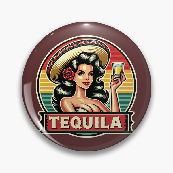 Artikelvorschau, Retro Beverage - Tequila entworfen und verkauft von MugshotsAndMore.