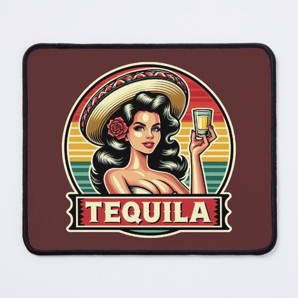 Artikelvorschau, Retro Beverage - Tequila entworfen und verkauft von MugshotsAndMore.