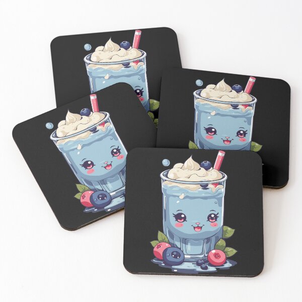 Item preview, Berries Cute Milkshake Kawaii Anime Fun designed and sold by LuminOrb.