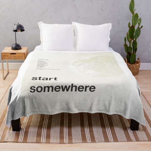 Item preview, Start somewhere designed and sold by reflectiveoasis.